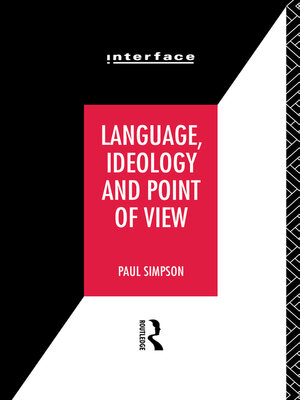 cover image of Language, Ideology and Point of View